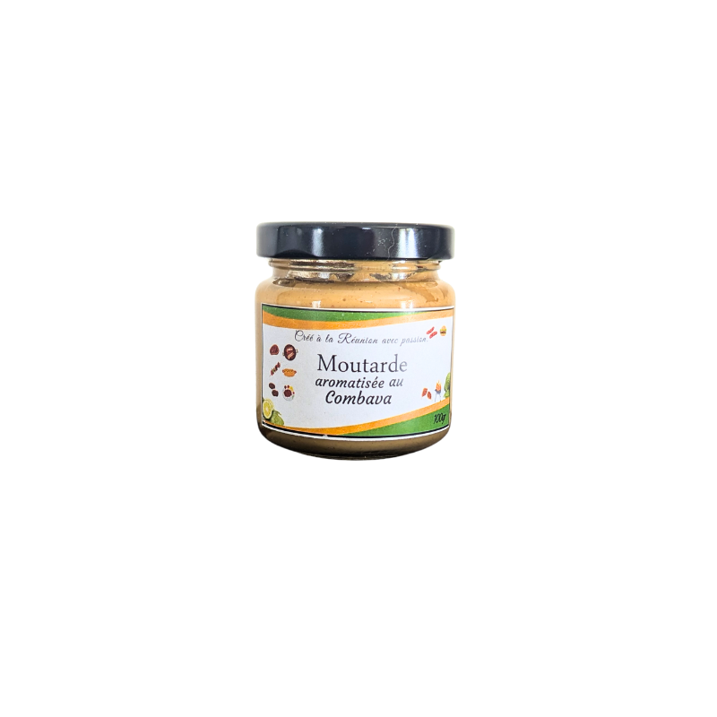 Moutarde Aromatisée au Géranium